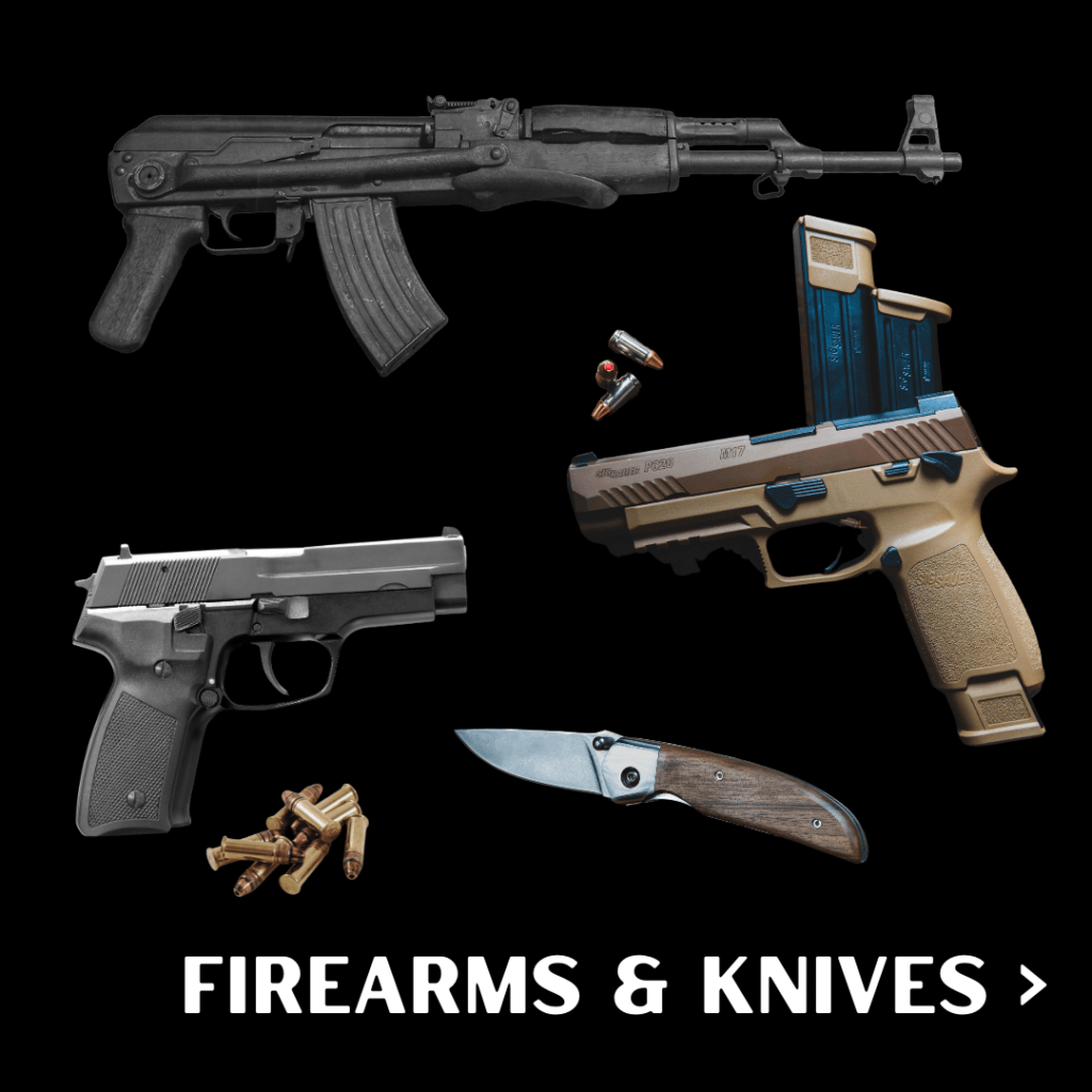firearms & knives pawn shop